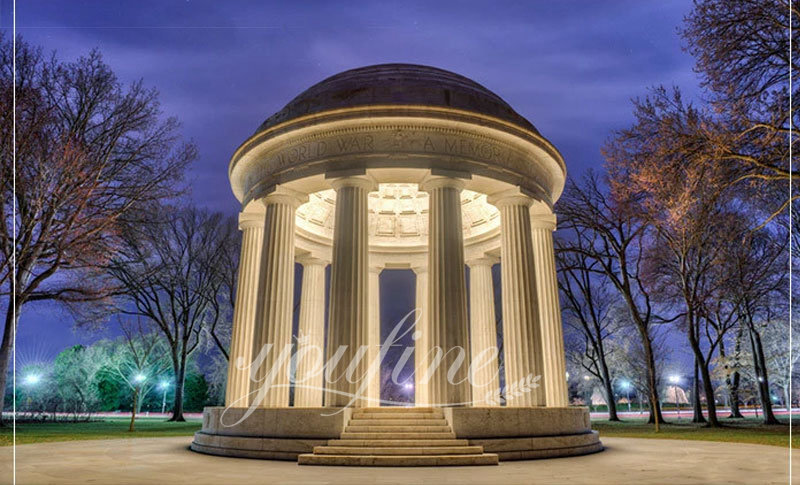 Marble gazebo - YouFine Sculpture