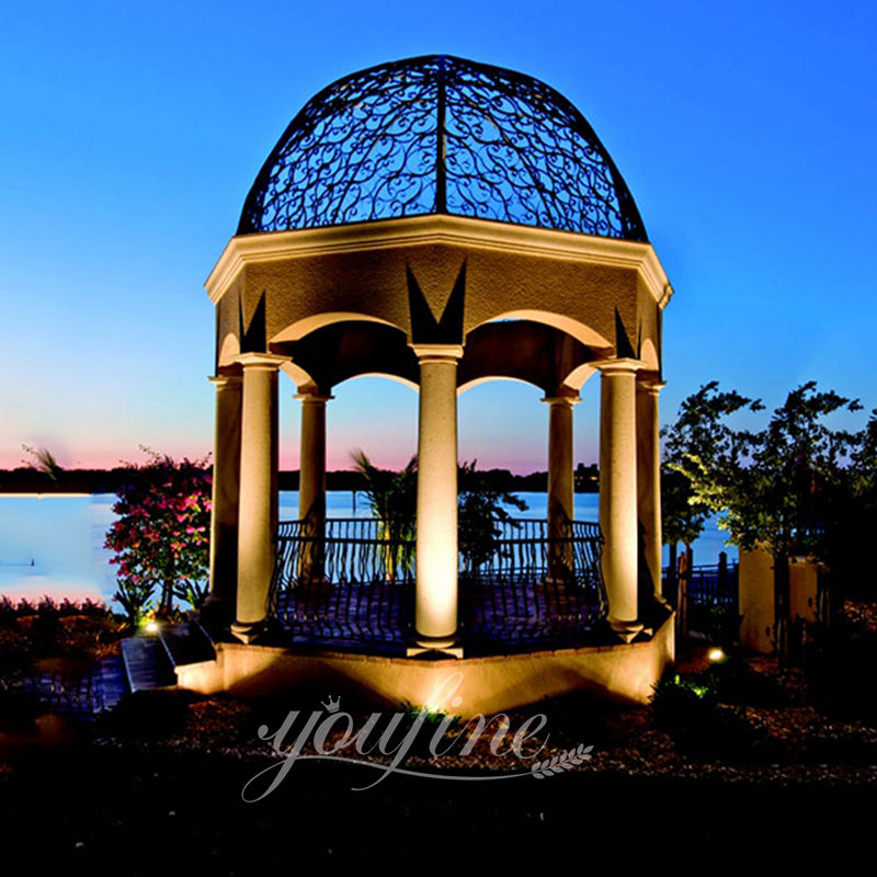 Marble gazebo - YouFine Sculpture