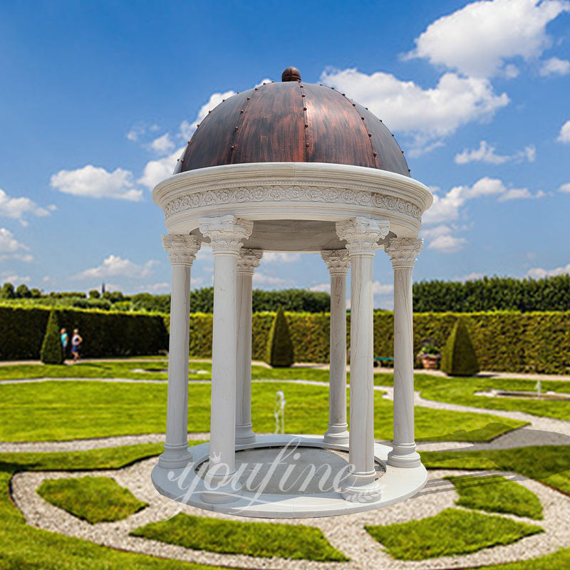 Marble gazebo - YouFine Sculpture