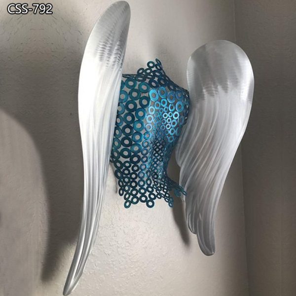 Metal Welding Art Angel Washer Sculpture for Wall CSS-792