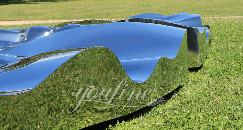 Polished Stainless Steel Sculpture - YouFine Sculpture