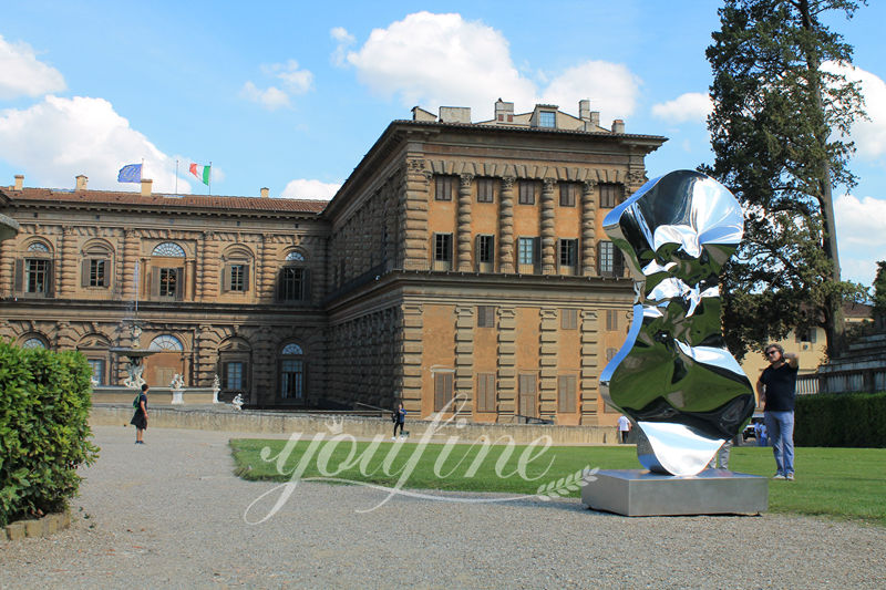 Stainless Steel Mirror Sculpture - YouFine Sculpture