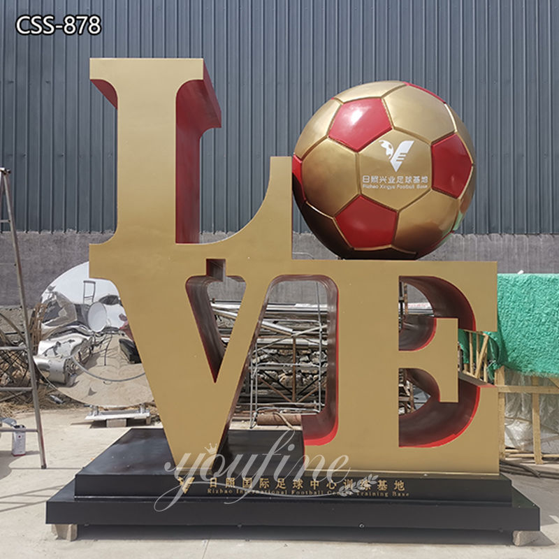 Stainless Steel Robert Indiana Love Sculpture for Sale CSS-878