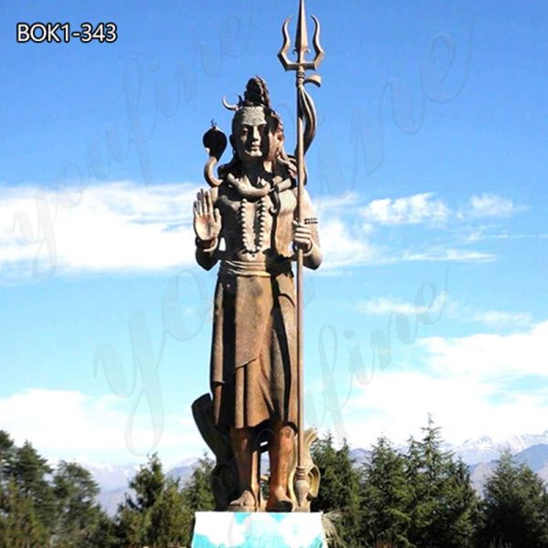 Large Bronze Buddha Shiva Shakti Statue for Sale BOK1-343