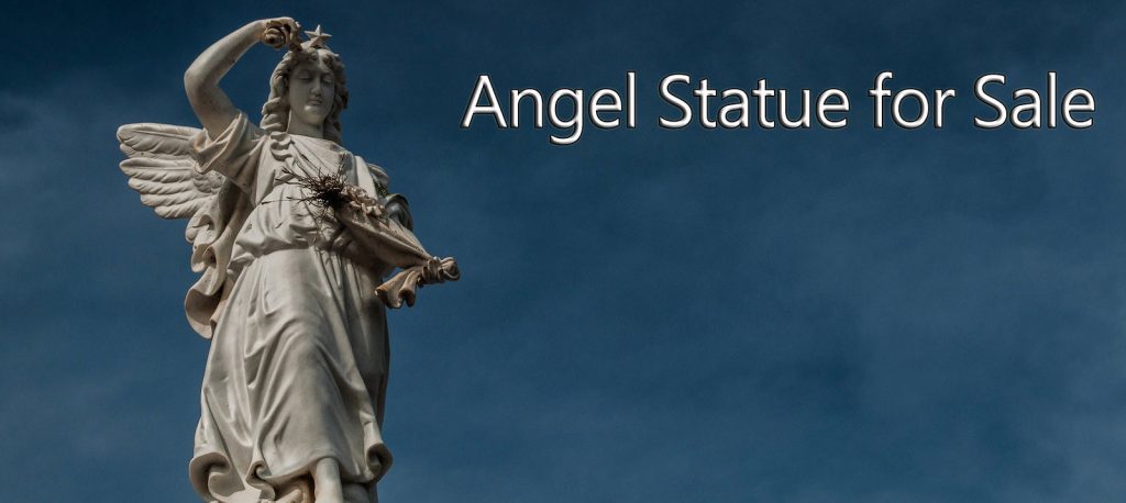 angel sculpture for sale