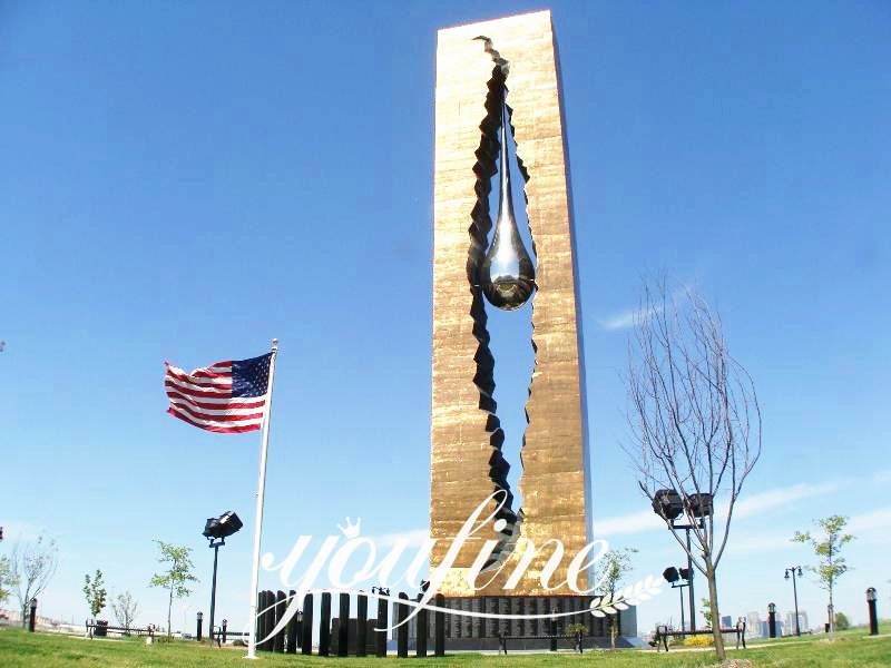 Where is the 911 Teardrop Memorial?