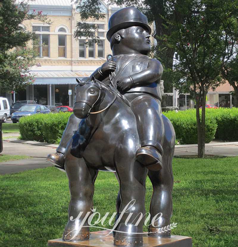 botero sculpture horse-YouFine Sculpture