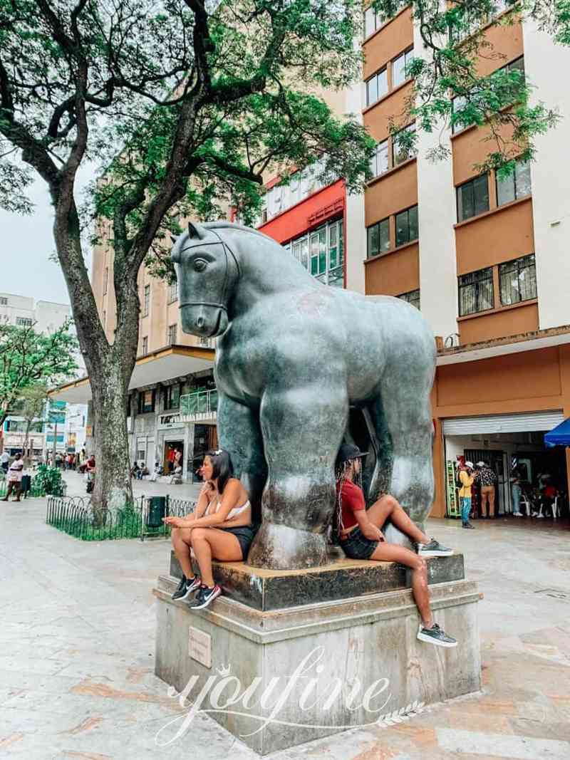 botero statue horse-YouFine Sculpture