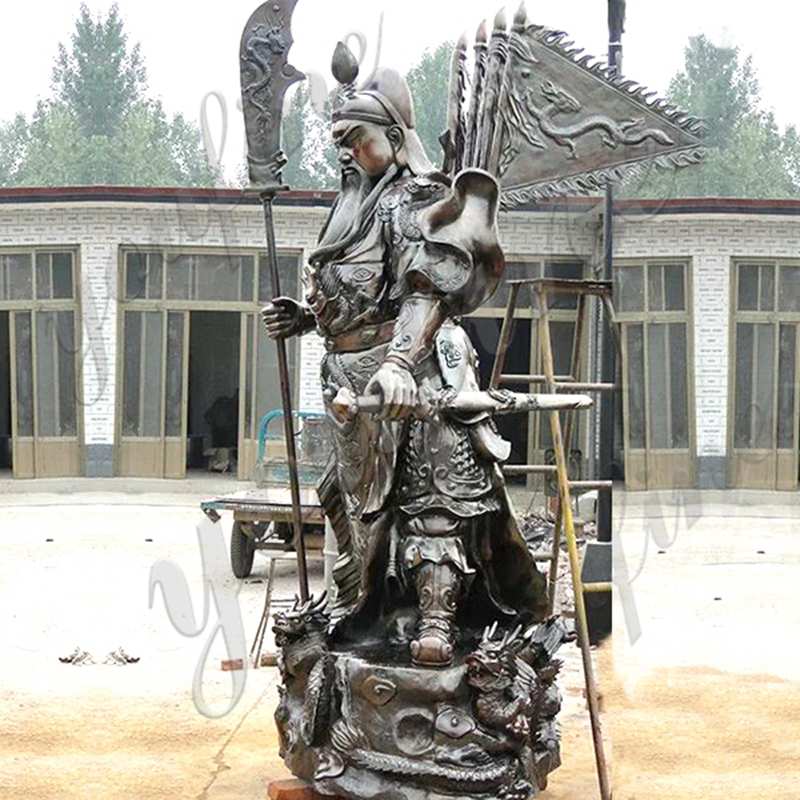 chinese god of war statue-YouFine Sculpture