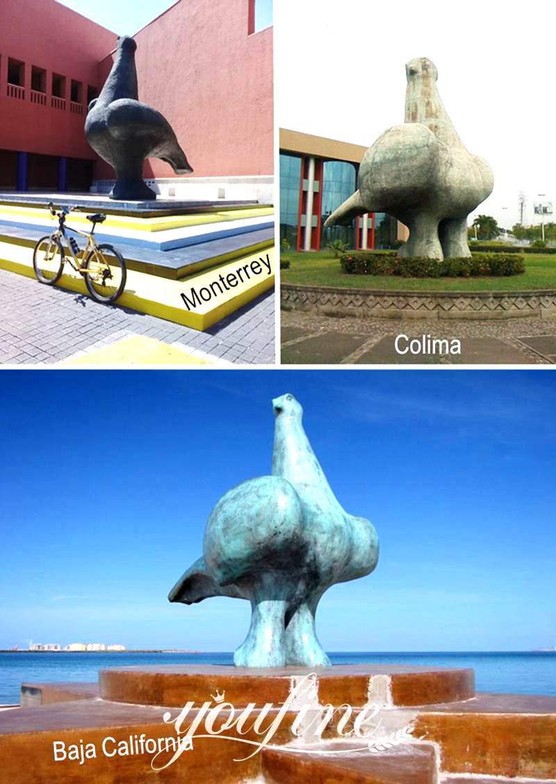 dove statues for garden-YouFine Sculpture