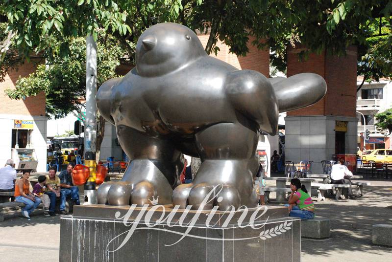 fernando botero bird statue-YouFine Sculpture