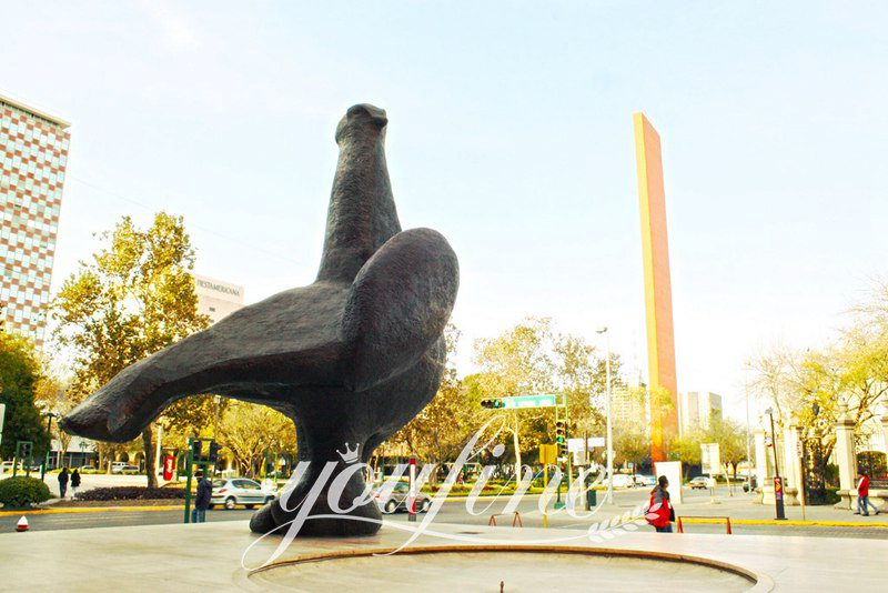 flying dove statue-YouFine Sculpture
