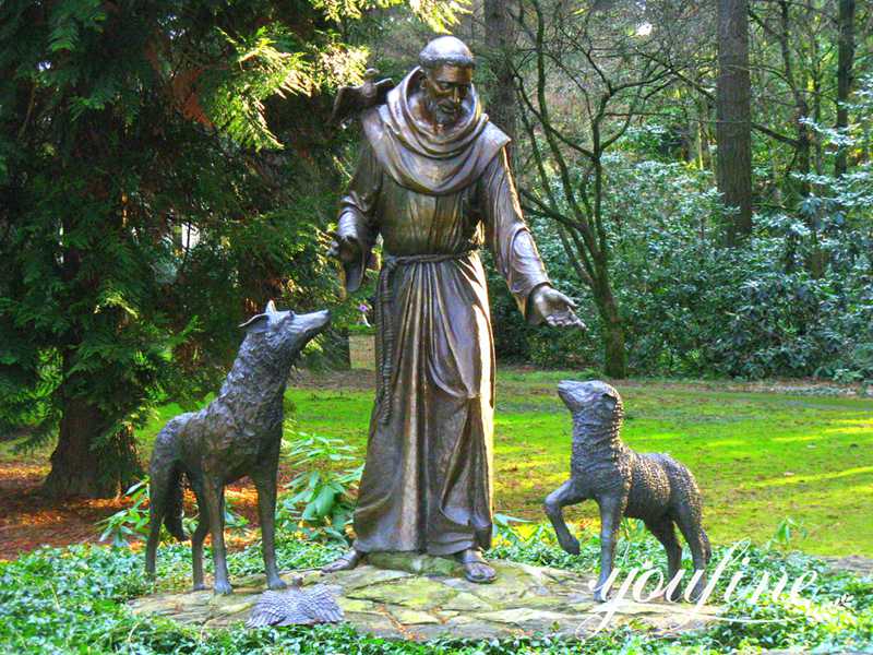 outdoor st francis statues-YouFine Sculpture