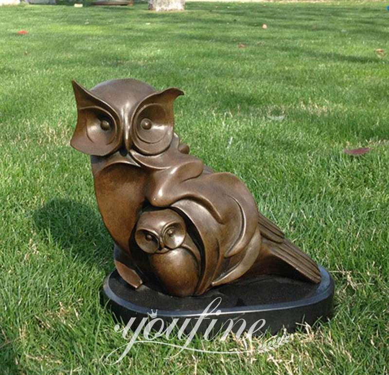 owl statue decor-YouFine Sculpture