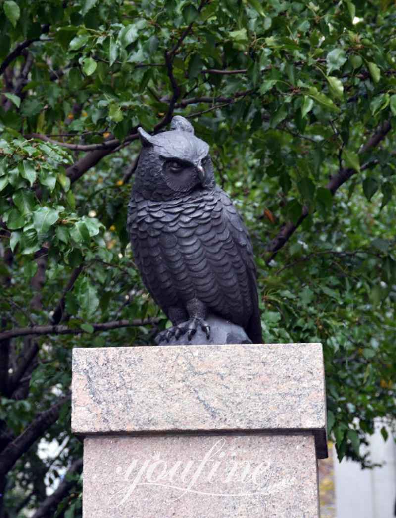 owl statue garden-YouFine Sculpture