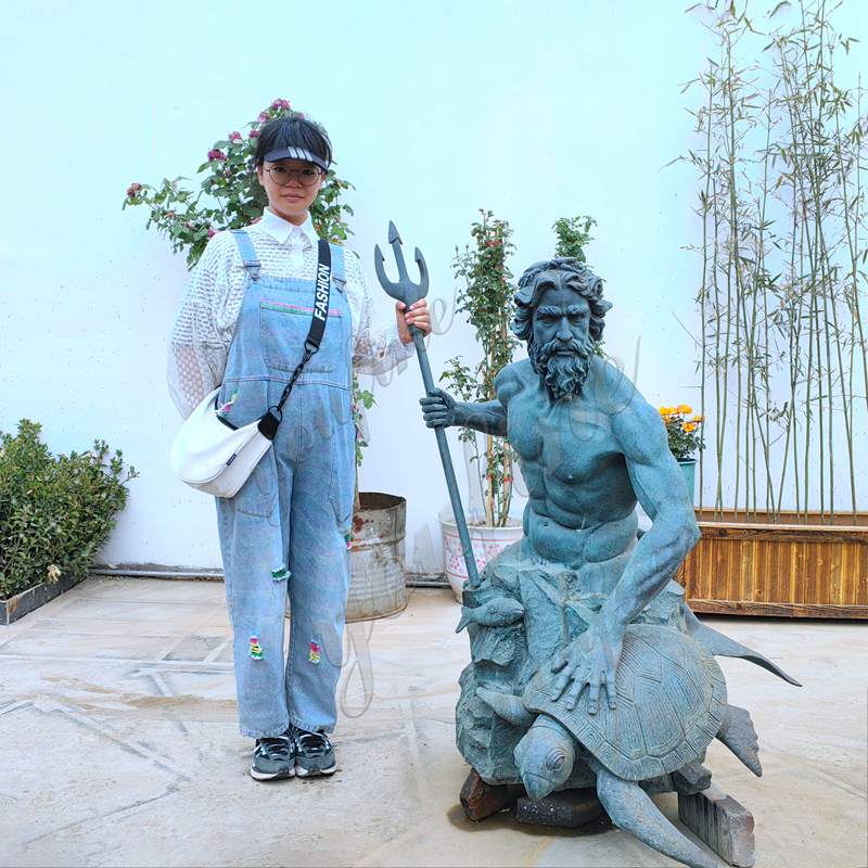 poseidon statue