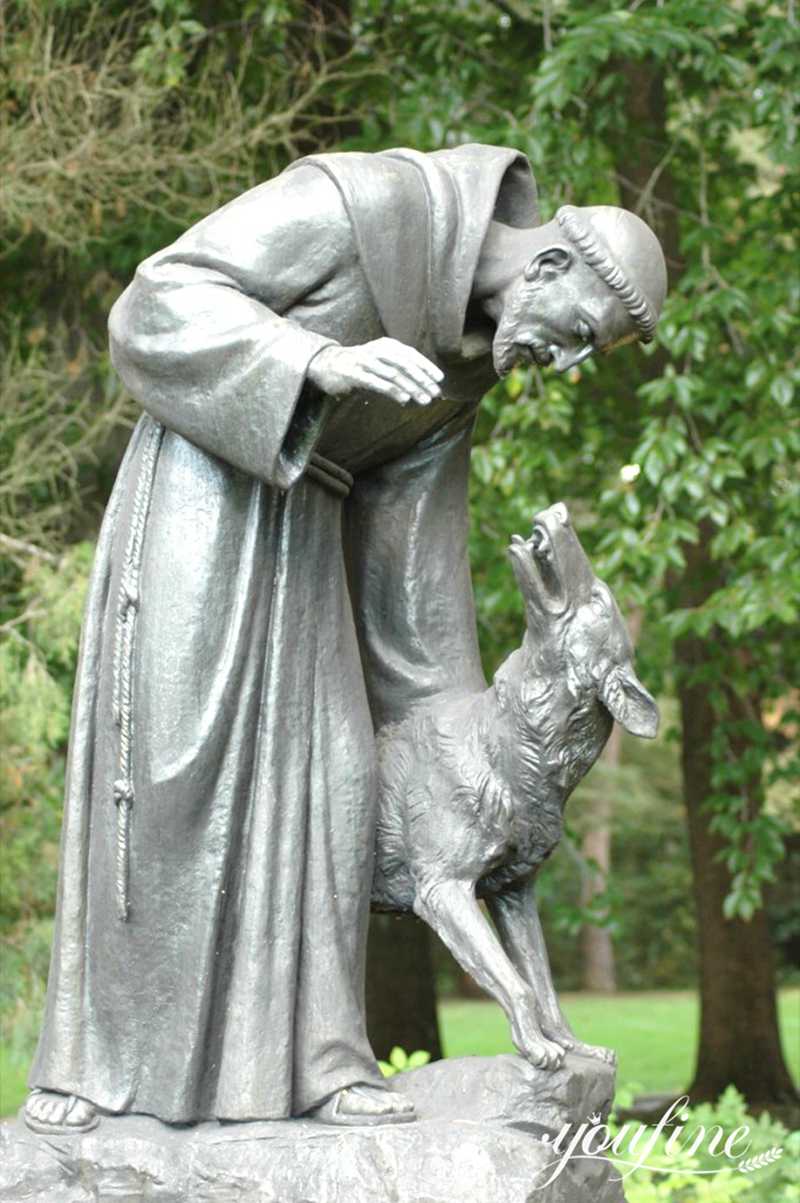 st francis statue for garden-YouFine Sculpture