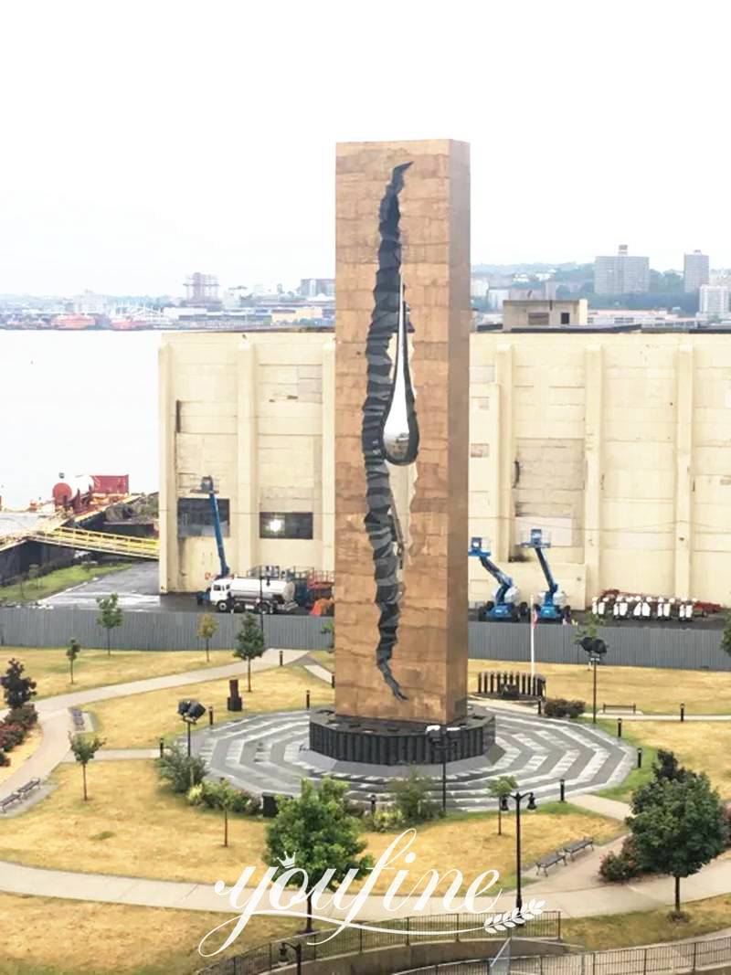where is the 911 teardrop memorial-YouFine Sculpture