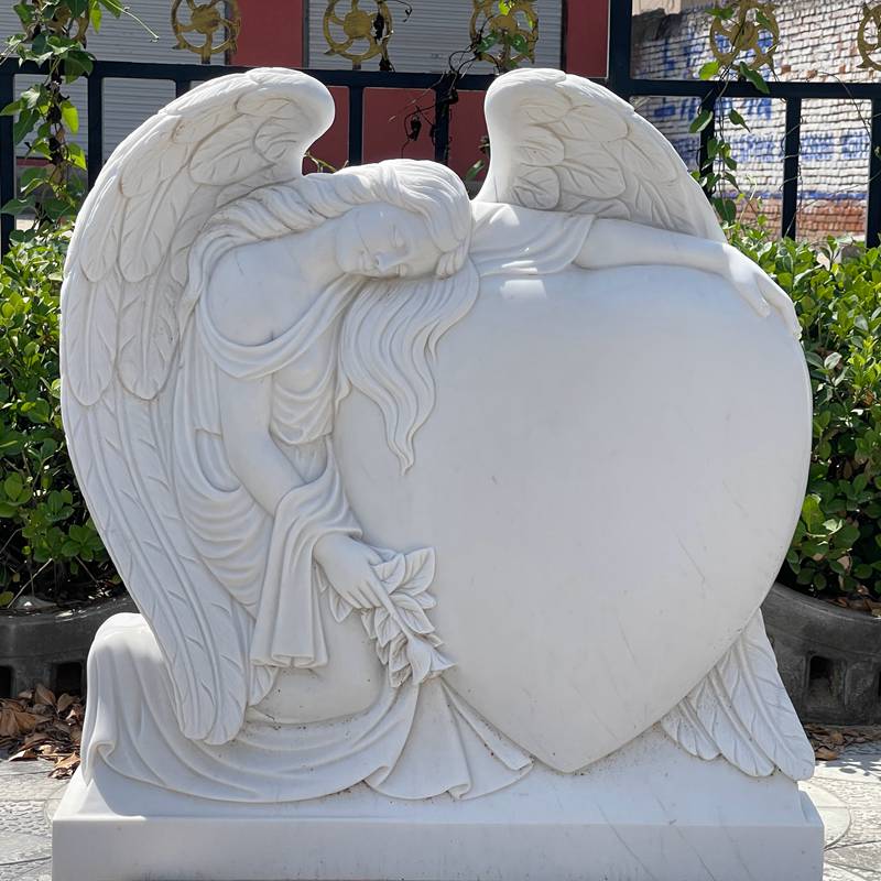 Angel Headstones - YouFine Sculpture