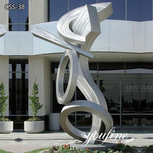 Best Stainless Steel Modern Abstract Sculpture for Sale