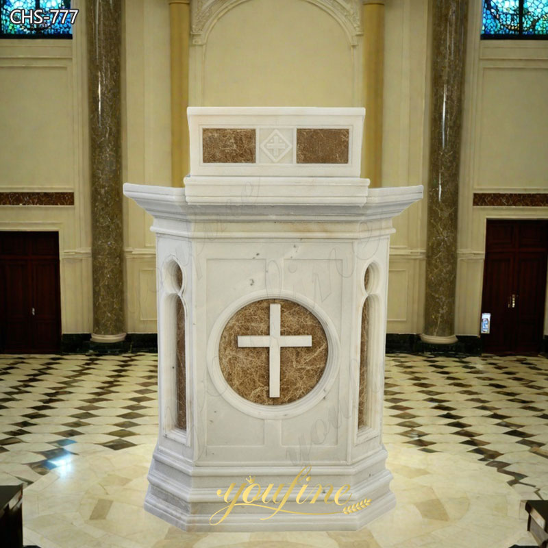 High Quality Marble Pulpit Stand for Church  CHS-777