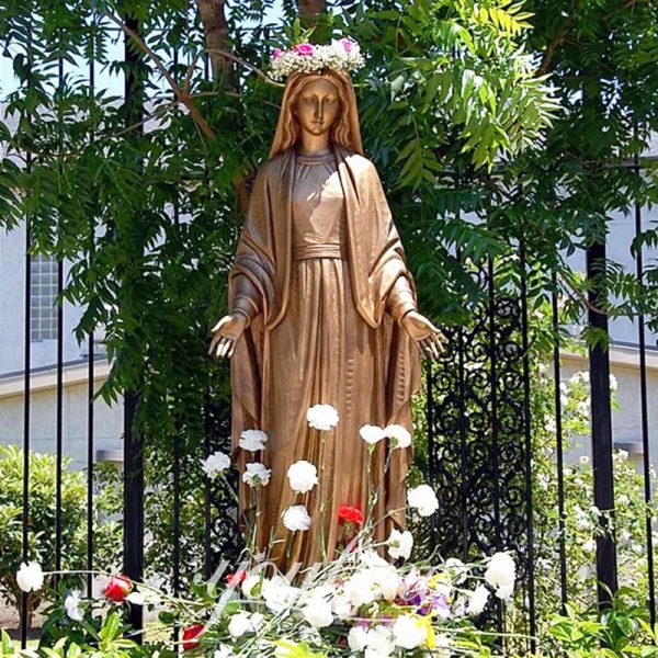 Bronze Outdoor Virgin Mary Statue CHS-134