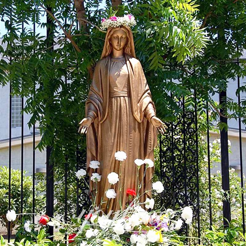 Bronze Outdoor Virgin Mary Statue CHS-134