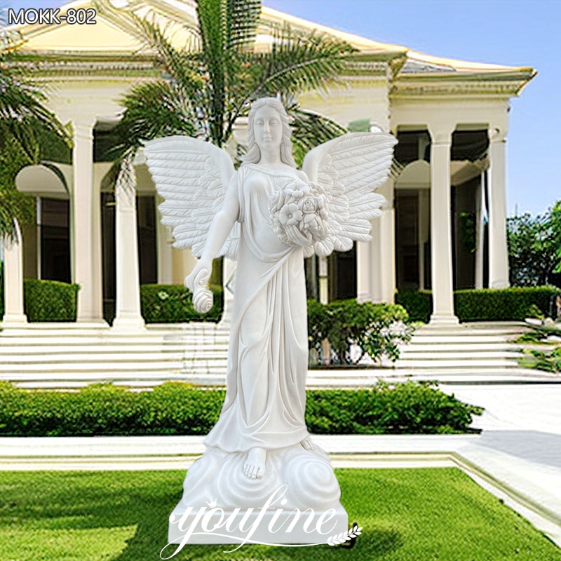 Angel Statue - Carving Marble Sculpture - YouFine Sculpture