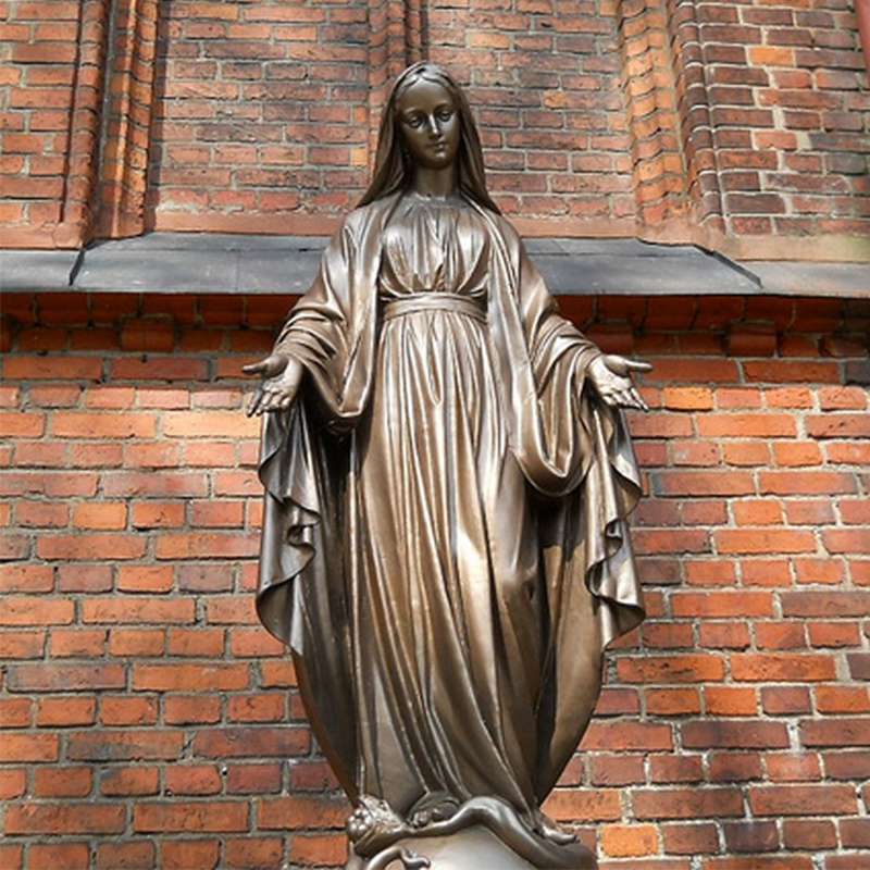 Virgin Mary statue