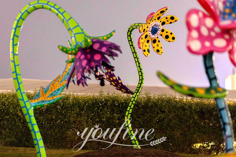 Yayoi Kusama Flower-YouFine Sculpture