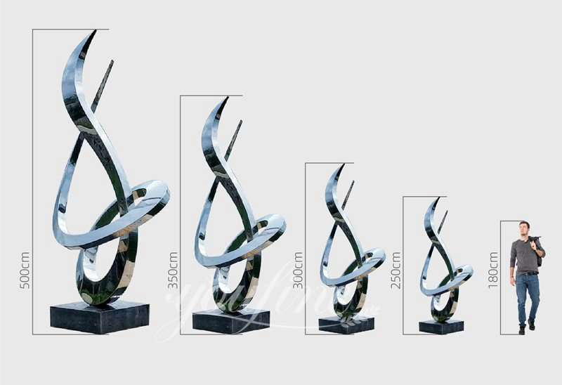 YouFine Stainless steel abstract sculpture