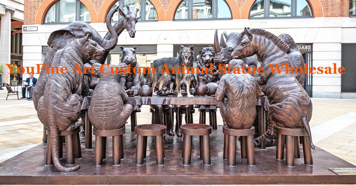 Custom Lifesize Animal Statue WholesaleYouFine Sculpture