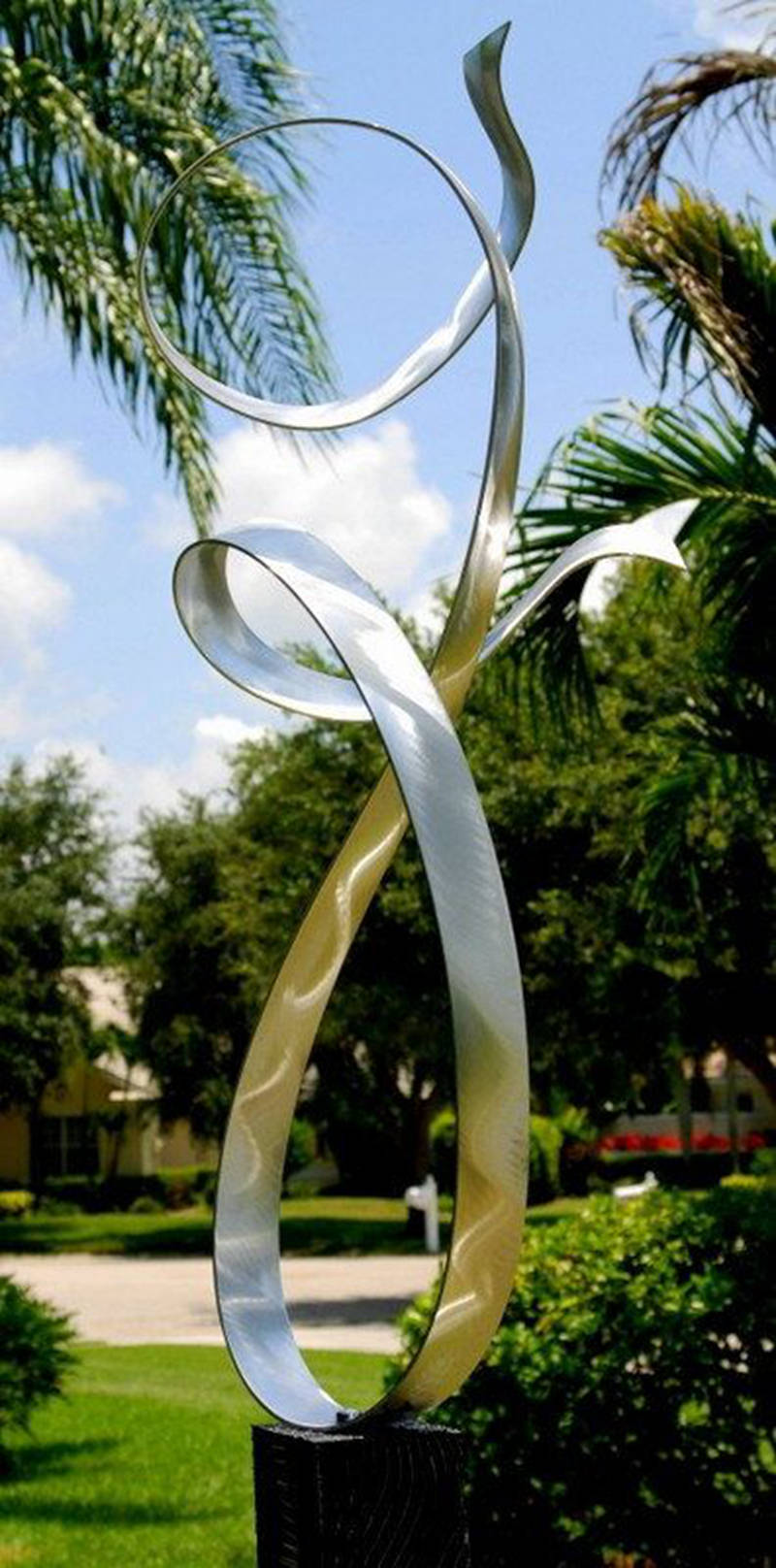 abstract metal garden sculptures - YouFine Sculpture (3)