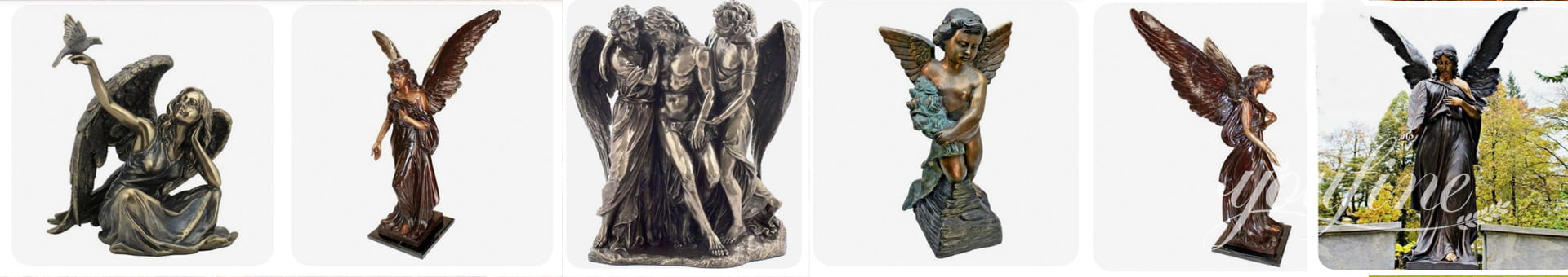 Bronze Angel Statue