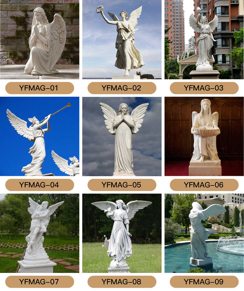 life size angel statues for sale -YouFine Sculpture