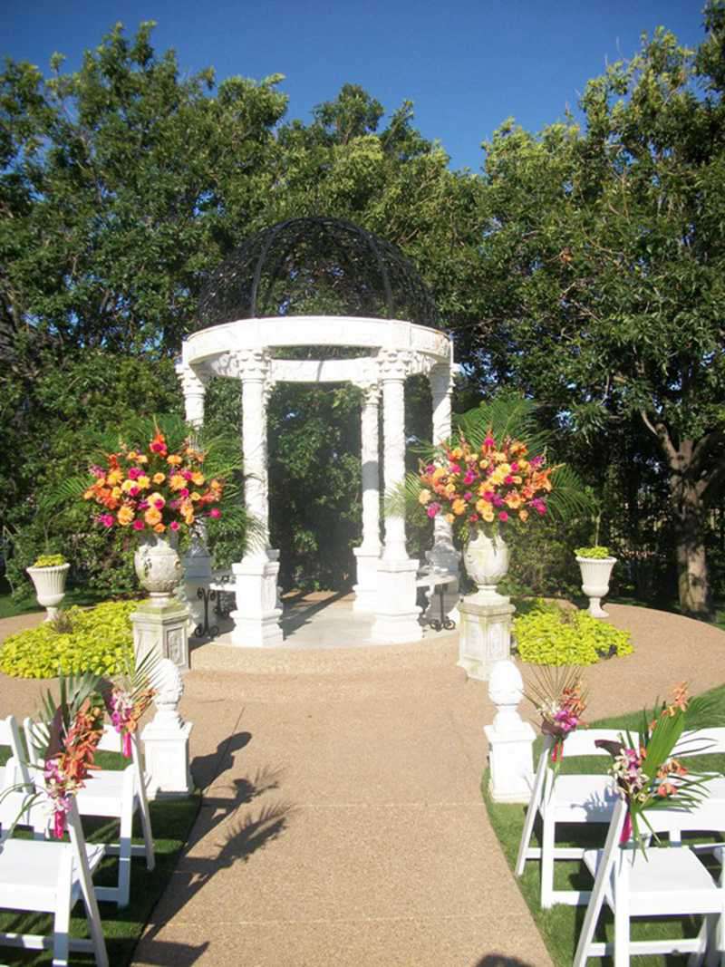 marble column gazebo - YouFine Sculpture