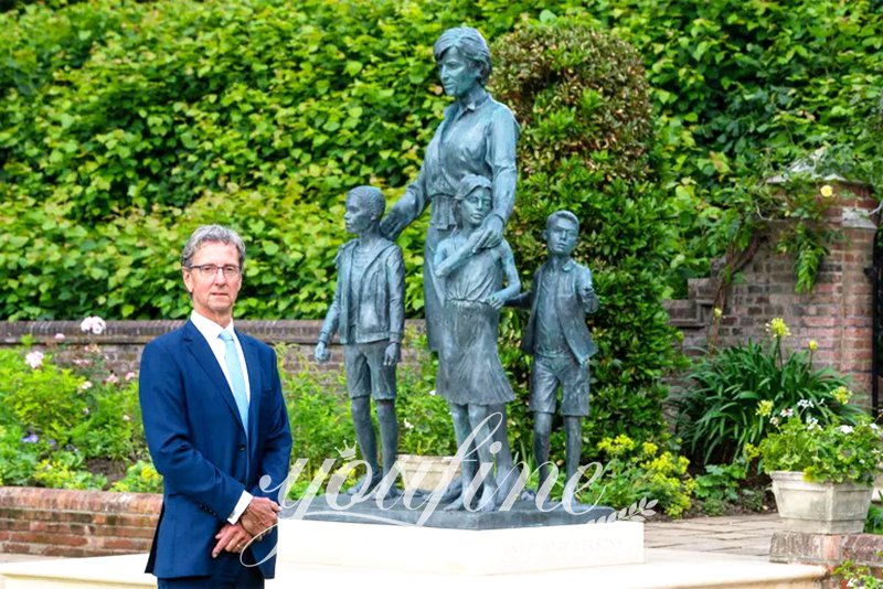 unveiling of princess diana statue-YouFine Sculpture