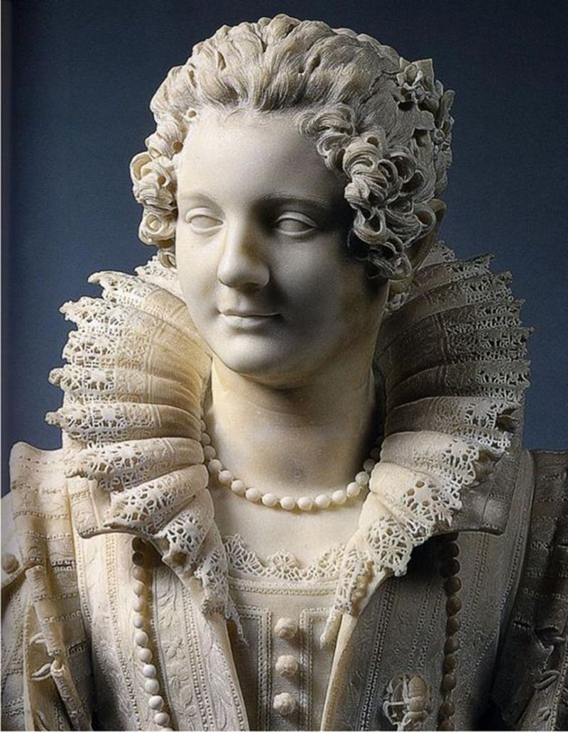 Marble Lace Sculpture Created by 17th Century Artist- YouFine