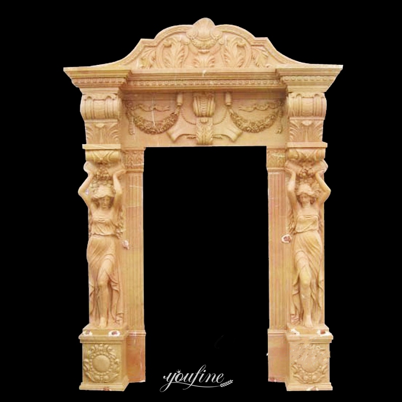 Luxury Arch Marble Doorway Decor