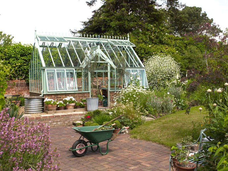 glass green house for sale