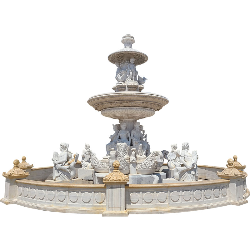 large Place de la Concorde fountain