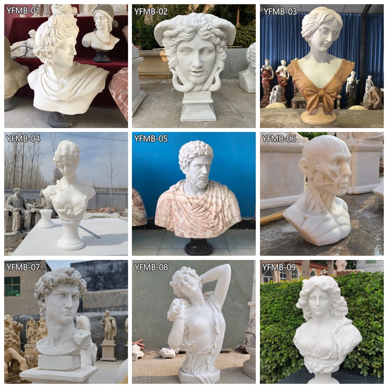 marble bust Statue for Home Decoration on sale