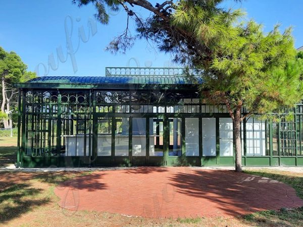 wrought iron outdoor gazebo