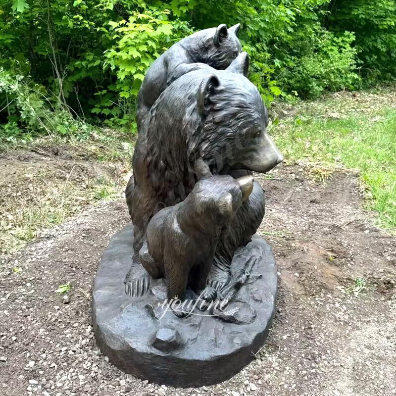 Bronze Bear Family Sculpture feedback