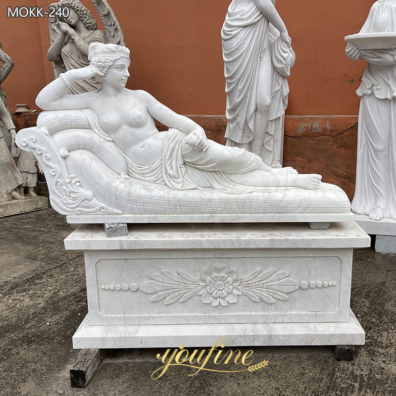 Life Size Woman Lying Sculpture
