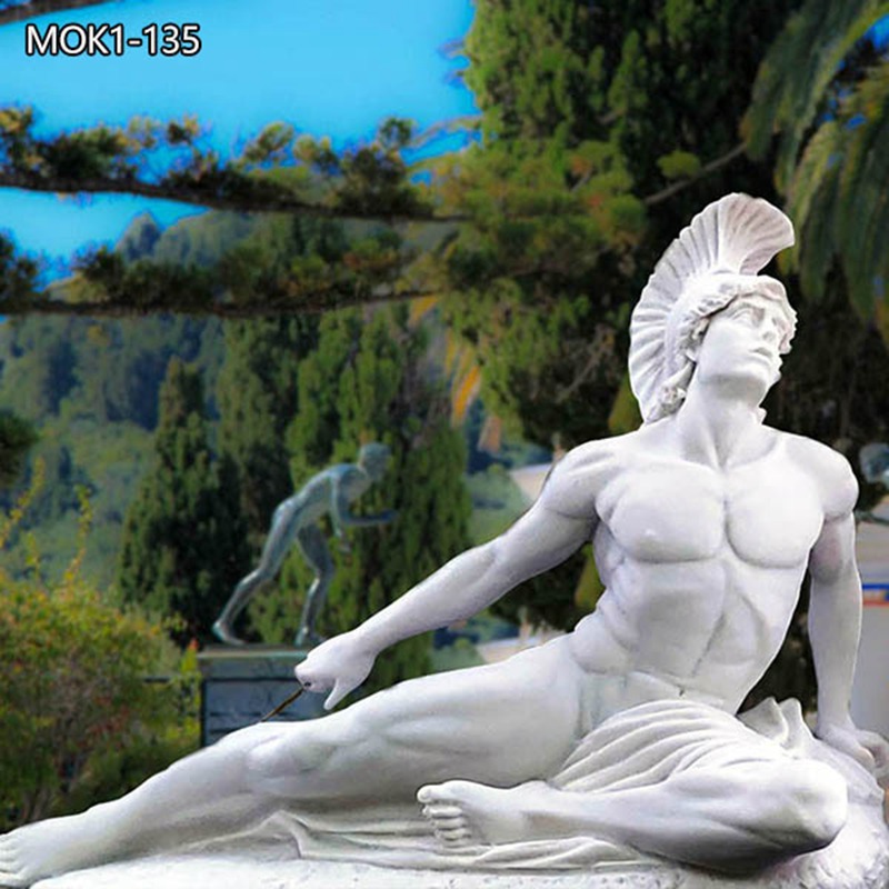Marble Greek Trojan Hero Achilles Dying Statue Manufacturer MOK1-135