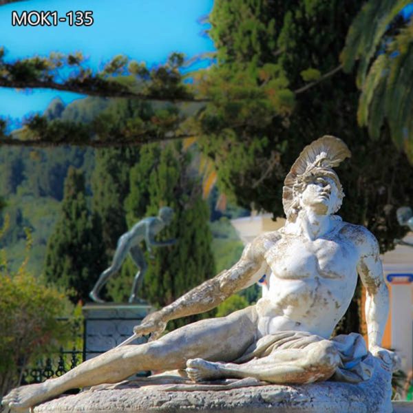 Marble Greek Trojan Hero Achilles Dying Statue Manufacturer MOK1-135