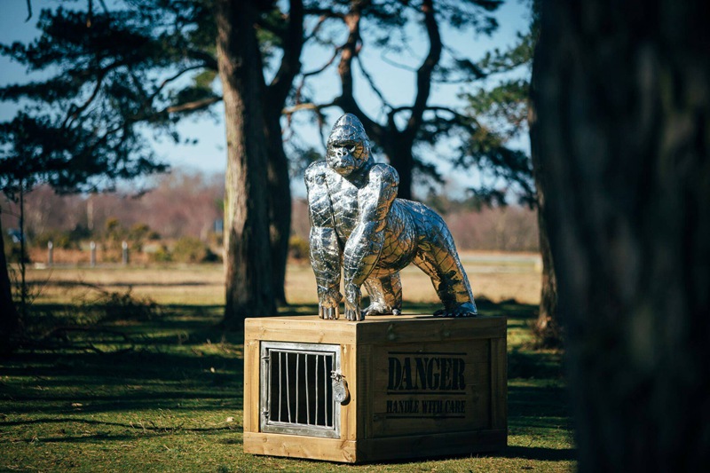Metal animal sculpture - YouFine Sculpture