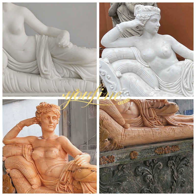 Paolina Bonaparte statue details