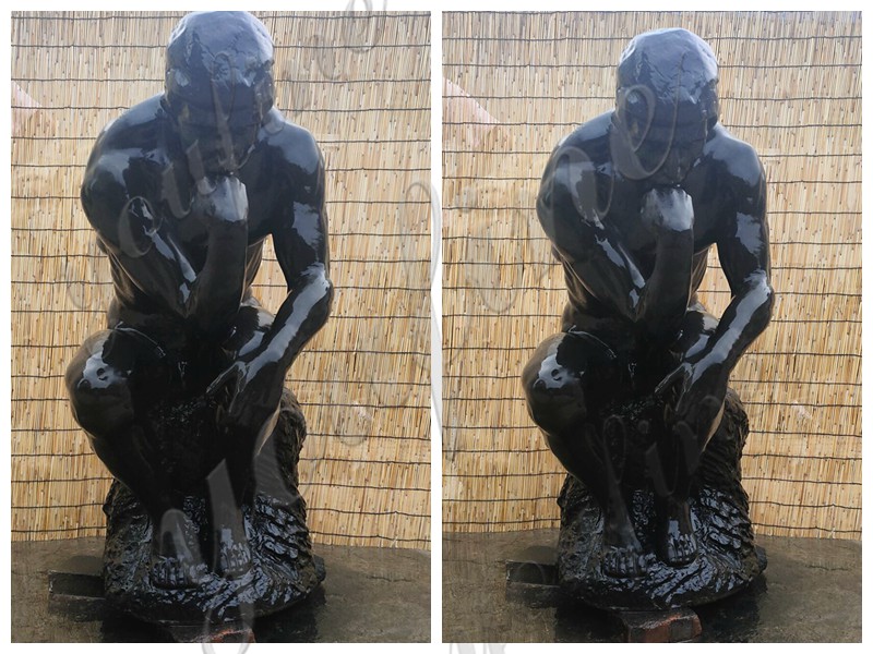 bronze Thinker statue